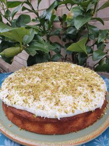 Lime and Cardamom Cake