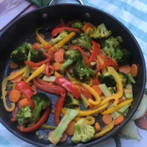 Zingy Vegetable Stir Fry